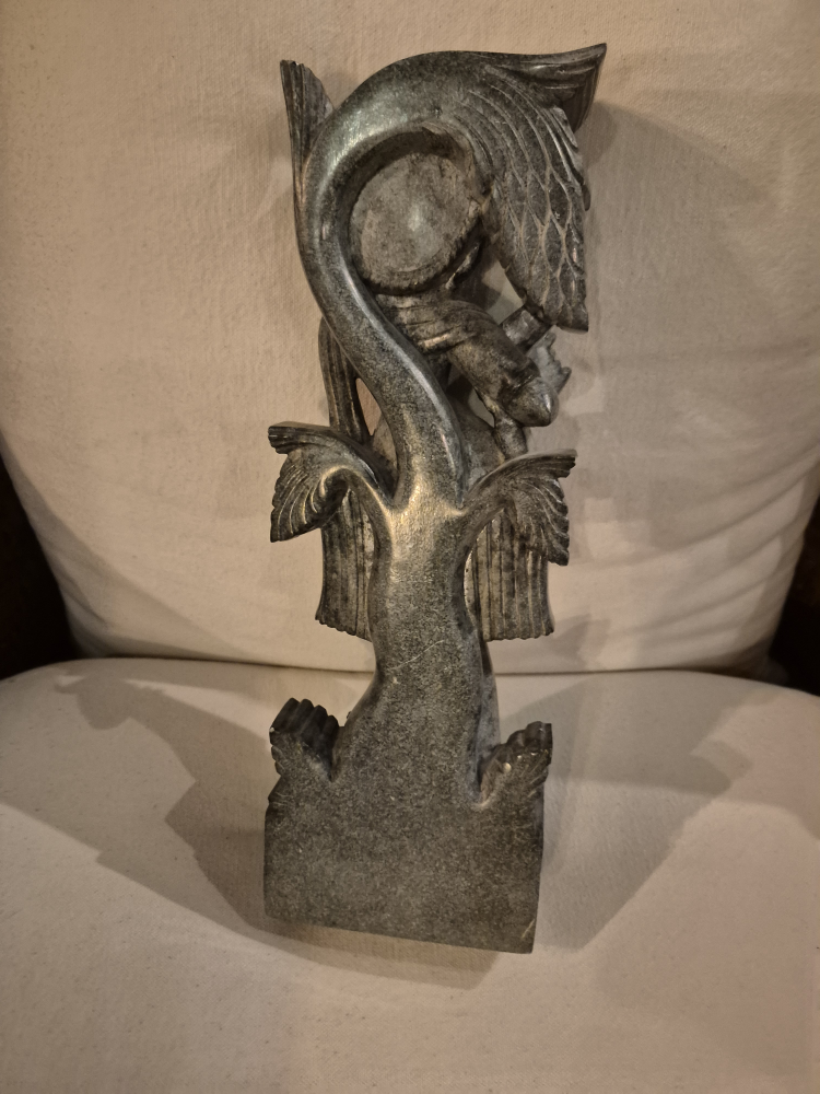 Intricate Stone Carving Figurine - photo 2
