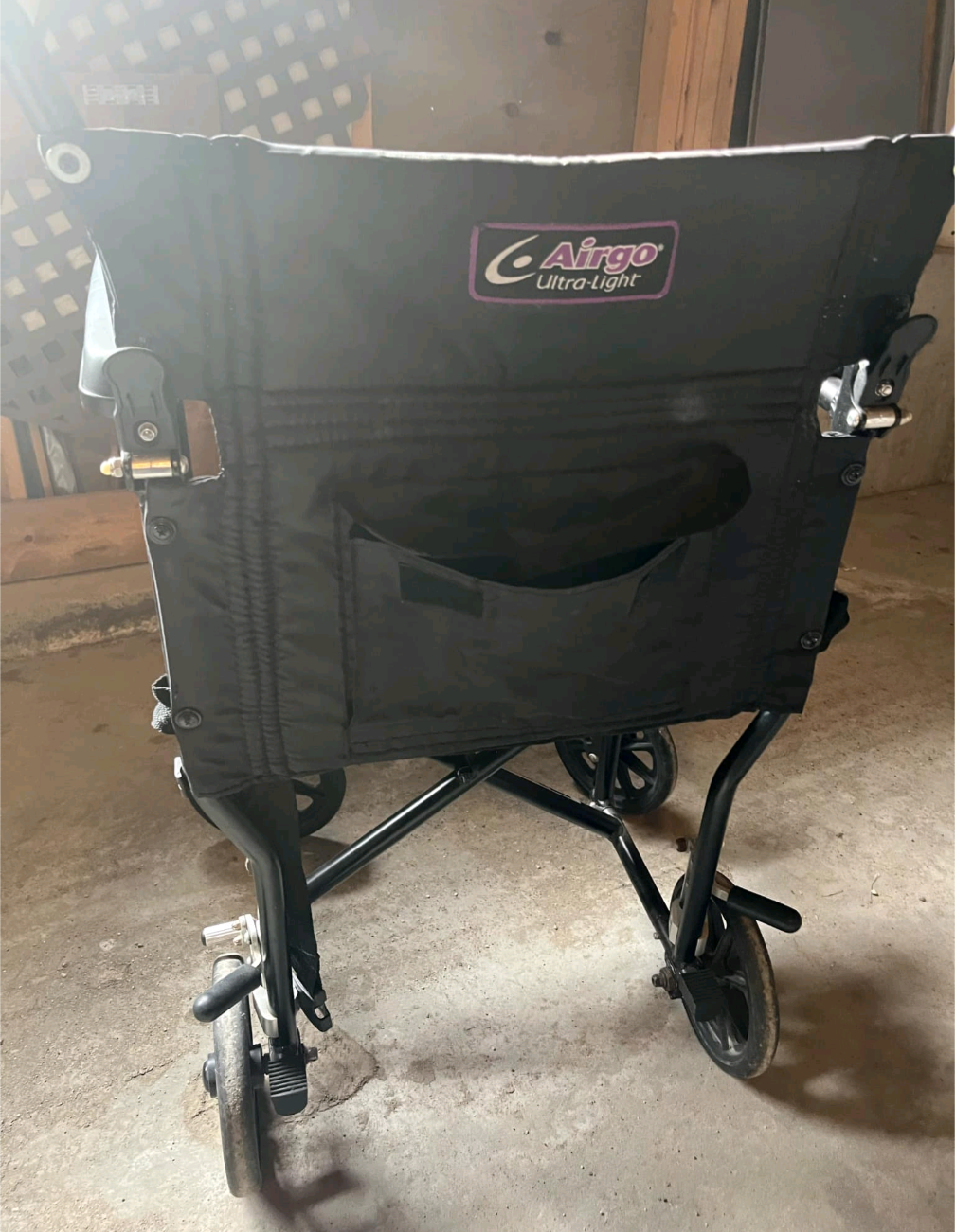 Airgo Ultra-light Transport Chair model 700-844 - photo 5