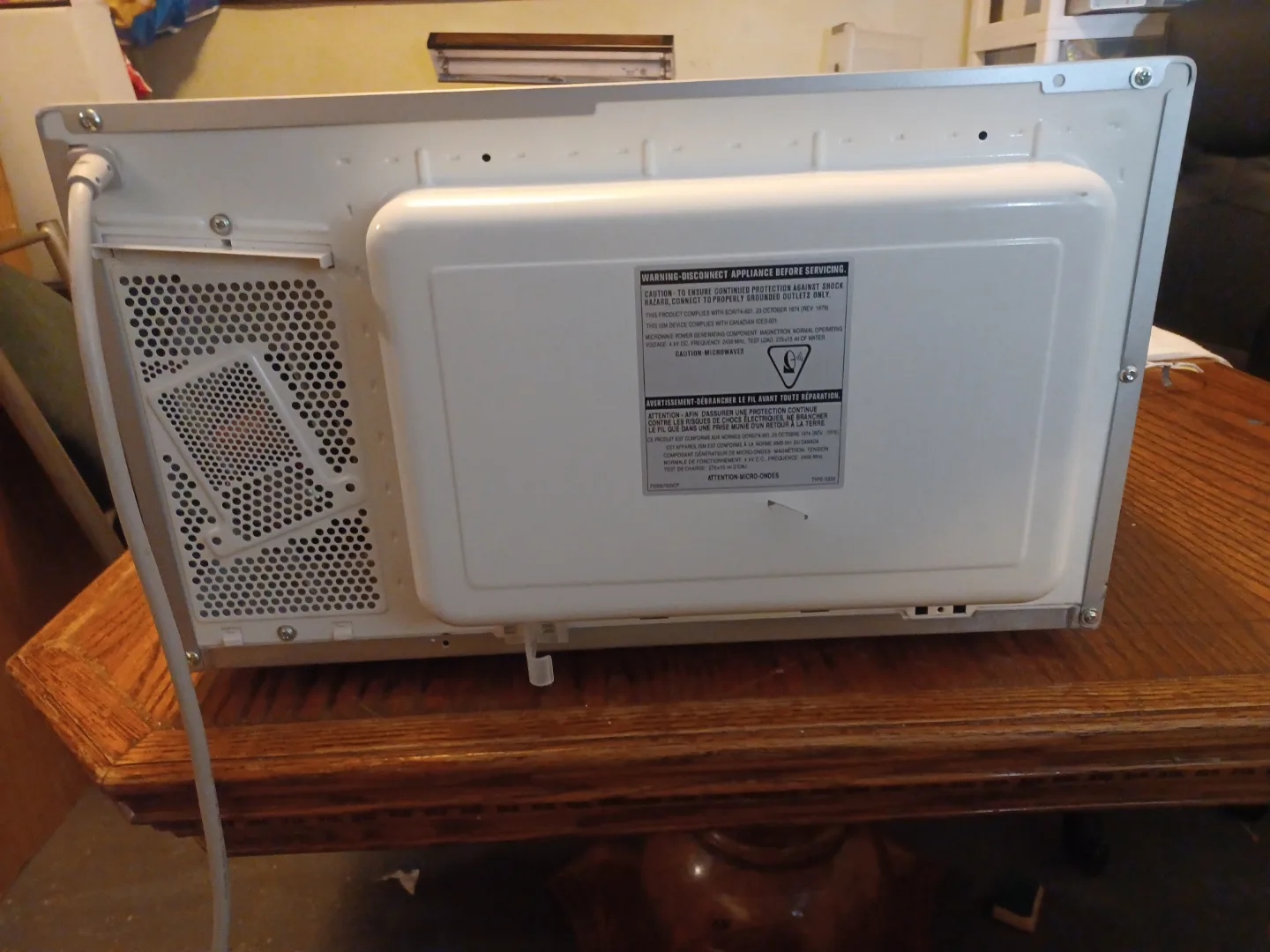 Panasonic 1200W countertop microwave image indicator(10)