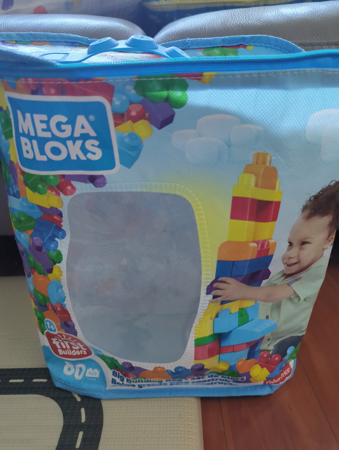 Mega Bloks First Builders Big Building Bag (80 pieces)
