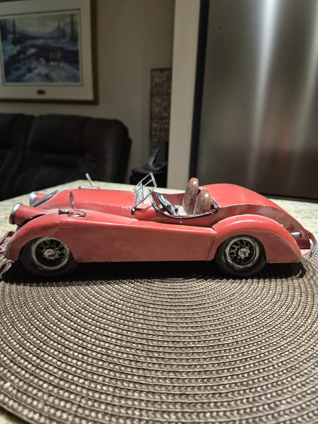 Vintage Jaguar XK120 custom model car thumbnail