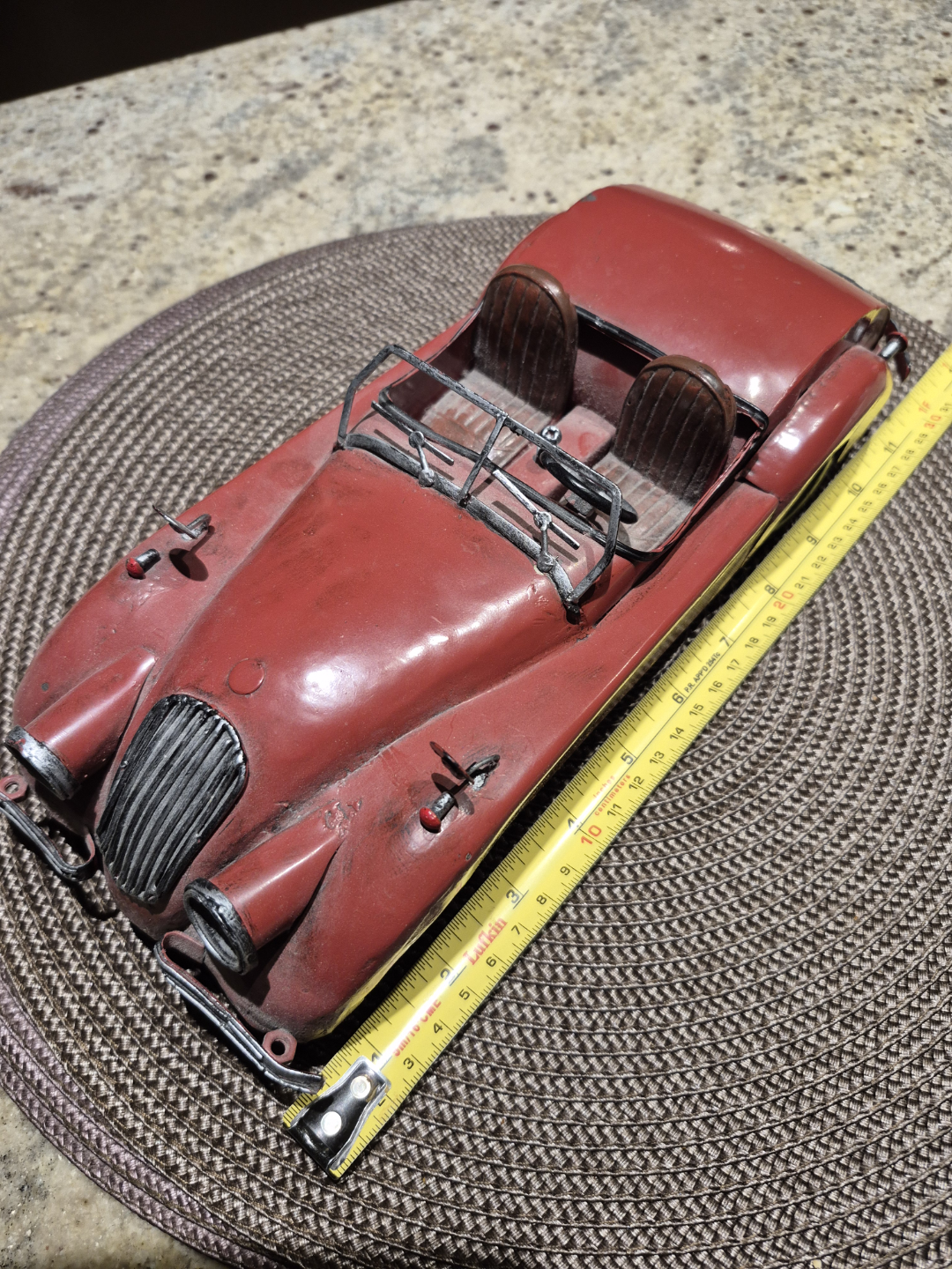 Vintage Jaguar XK120 custom model car - photo 3