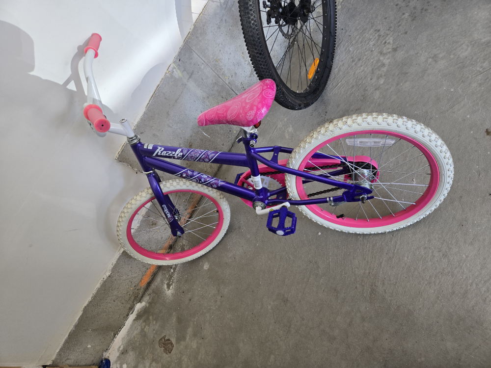 Girls' Razzle 16-inch Purple Bicycle - photo 3