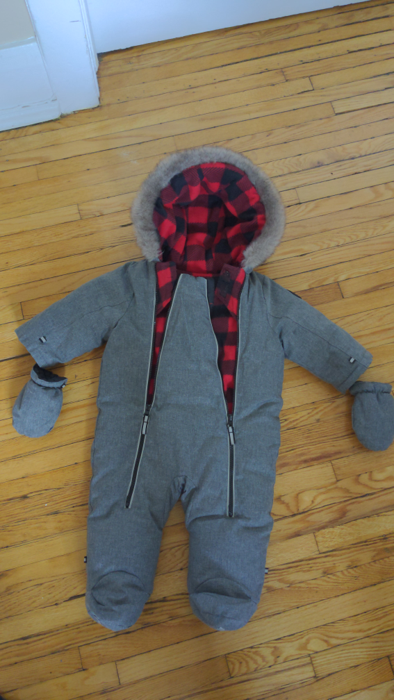 Canadian Toddler Snowsuit #thrifty