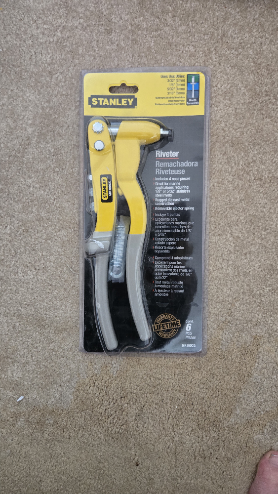 Stanley Riveter - Handheld Rivet Tool
