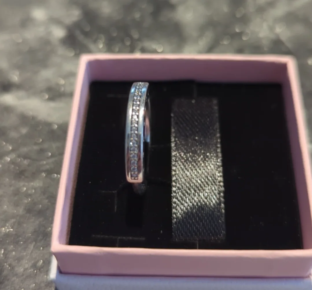 Pandora Silver Ring Size 7 brand new image indicator(2)