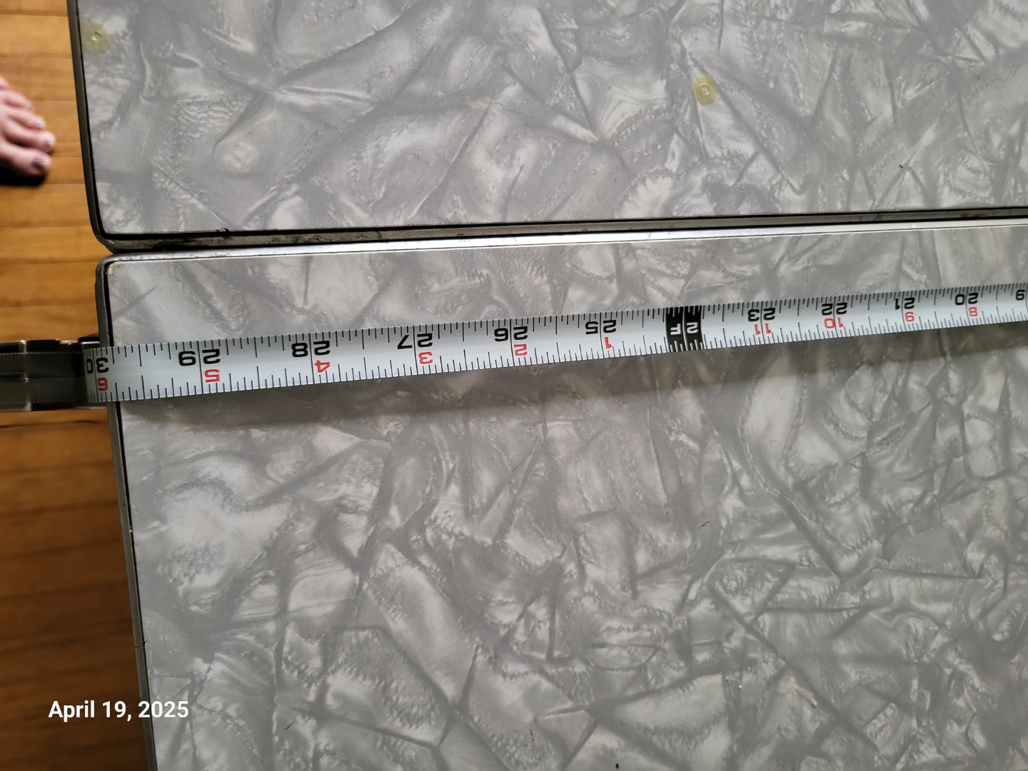 Vintage Chrome and Formica Drop-Leaf Kitchen Table - photo 3