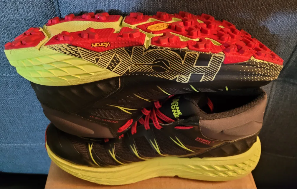 Hoka One One Speedgoat Mid WP Trail Running Shoes - Size 8 image indicator(6)
