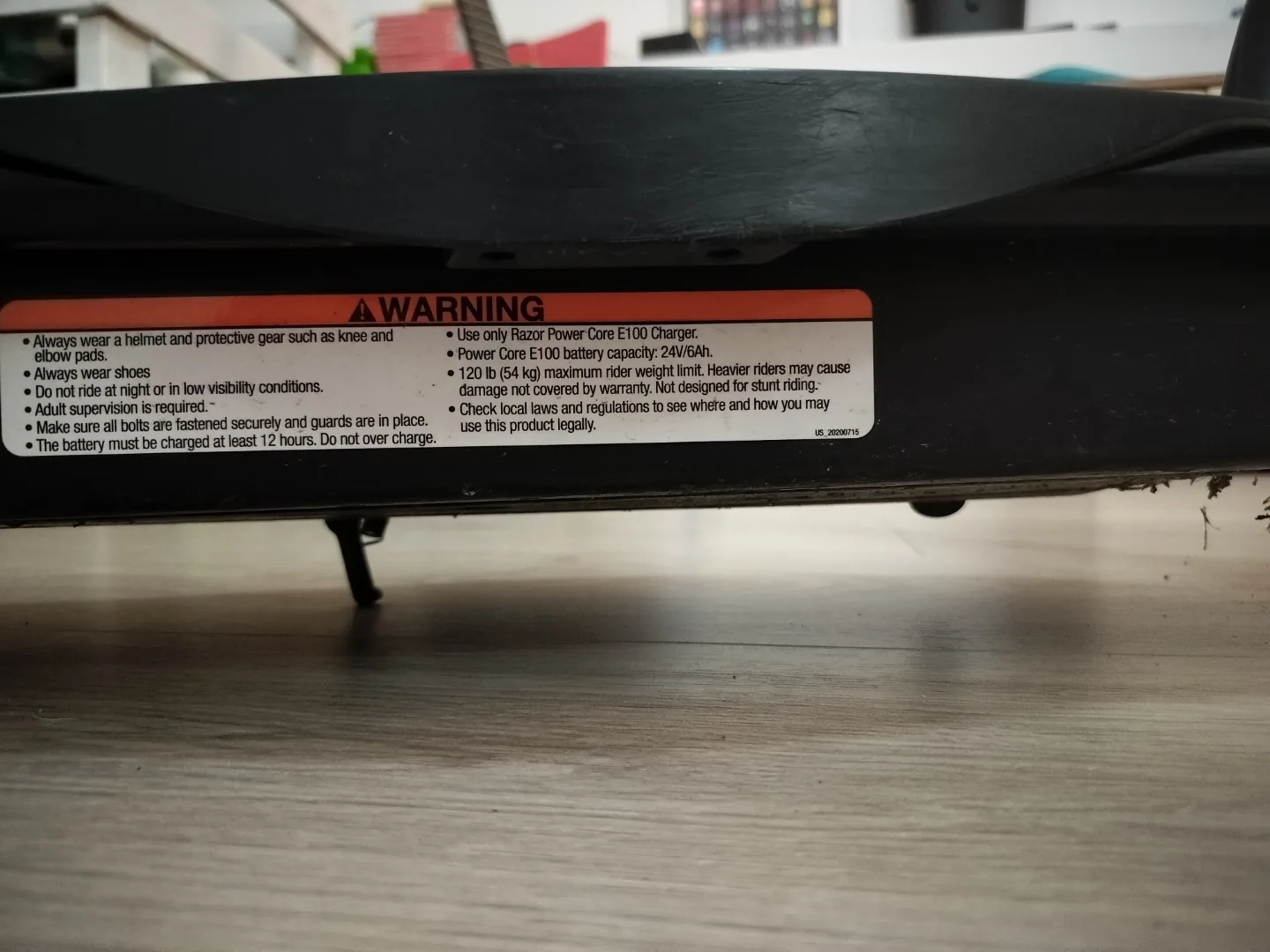 razor electric scooter E100 image indicator(3)