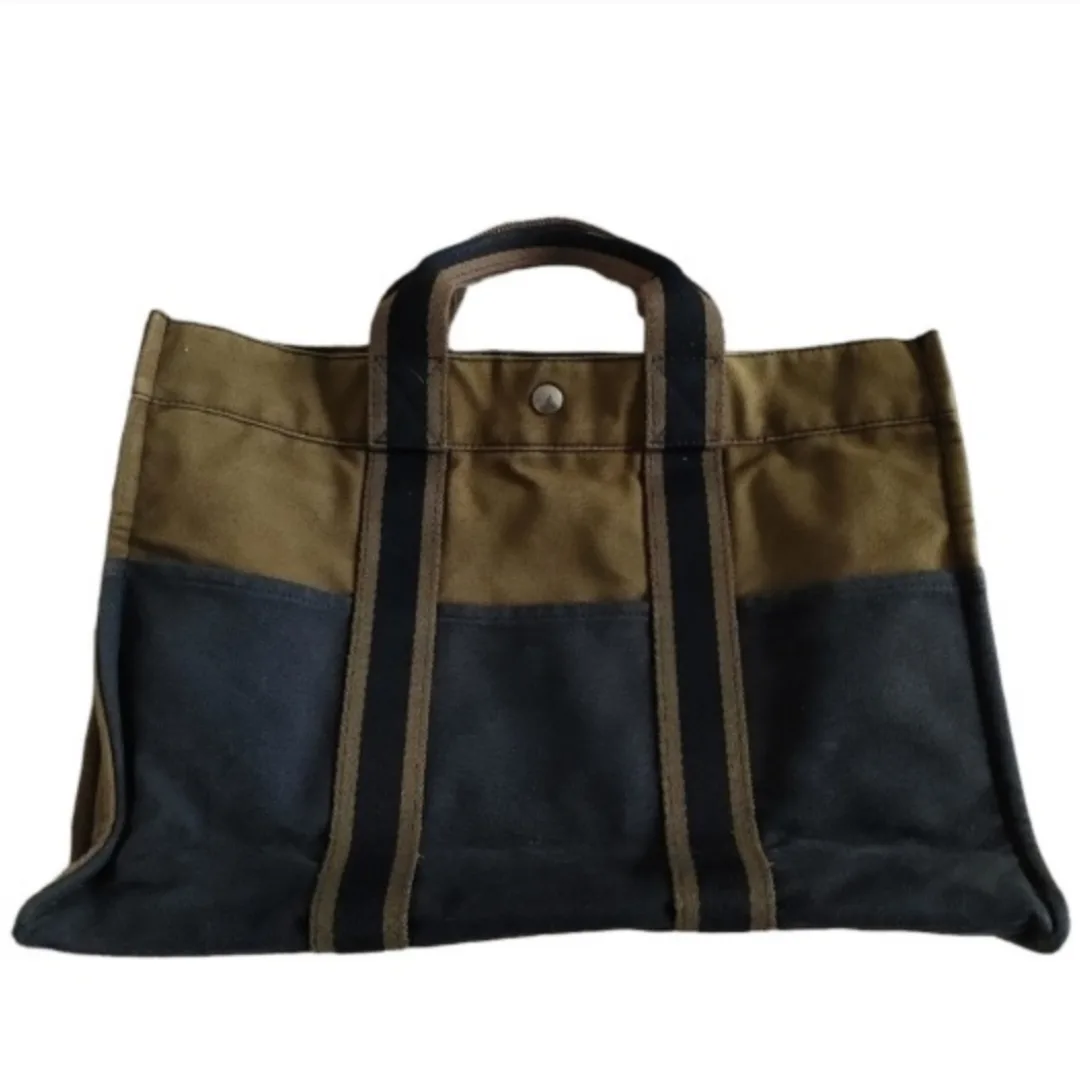 Hermes Canvas Tote Bag image indicator(10)