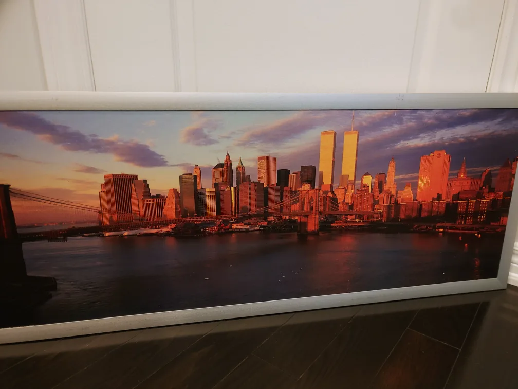 World trade Center New York City portrait 47x17 inches wall art image indicator(5)