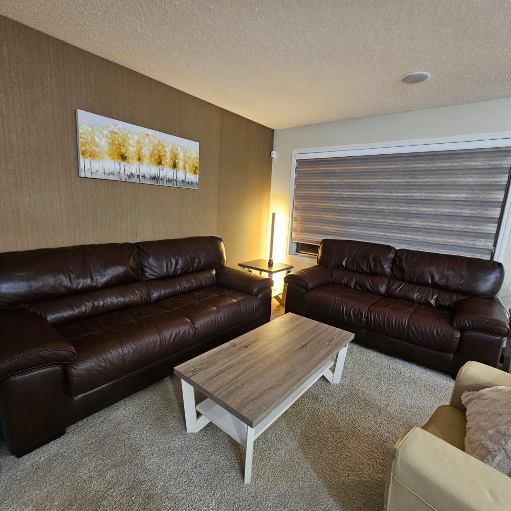 100% genuine Brown Leather couches - photo 3