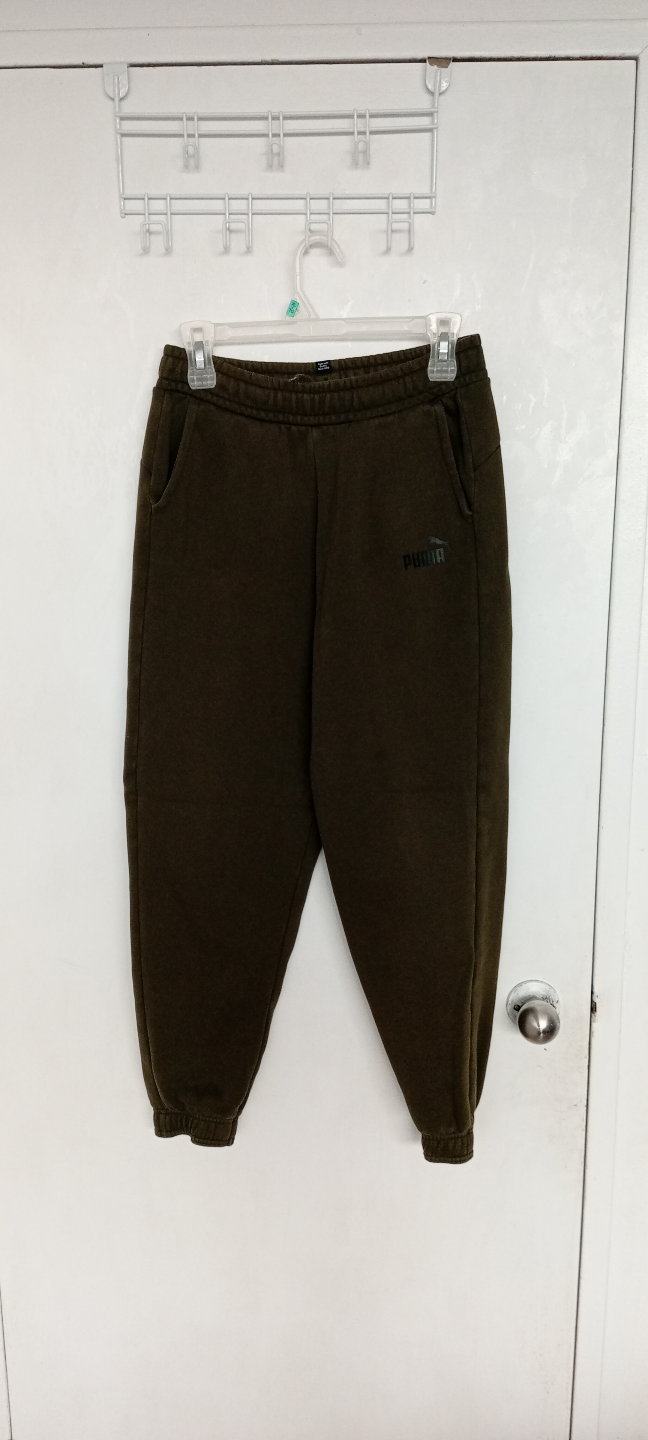 Size Large Green Puma Sweat Pants