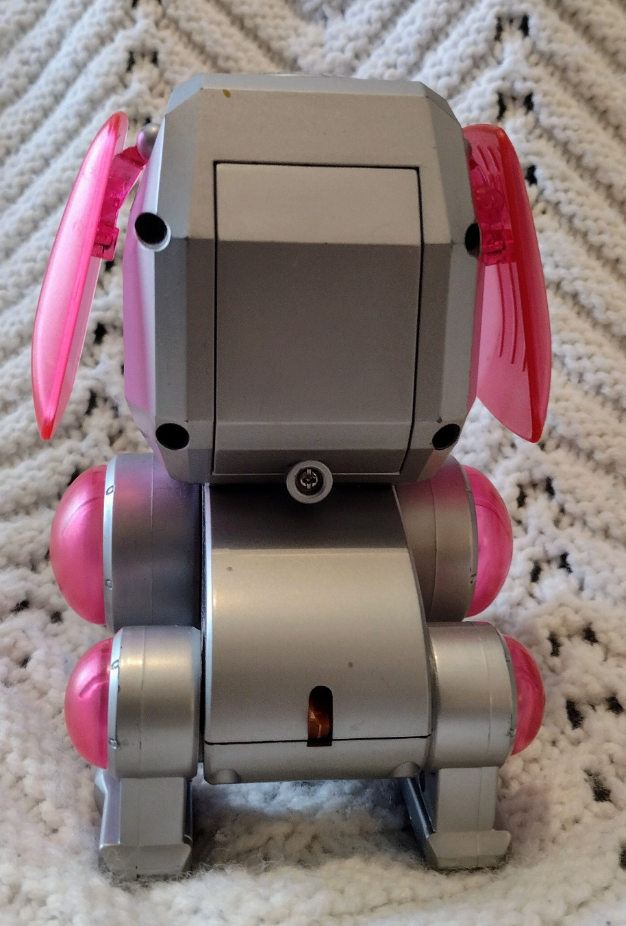 Sega Interactive Toy Poo-Chi Robot Dog Pink NO TAIL 1999 - photo 5