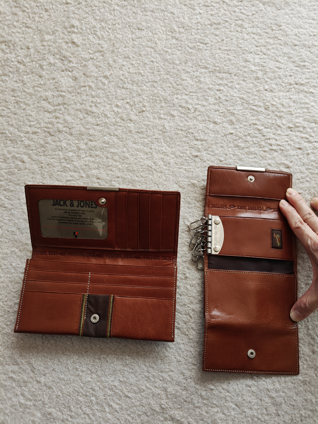 Fortune Duck wallet and wallet bag case for key chains - photo 2