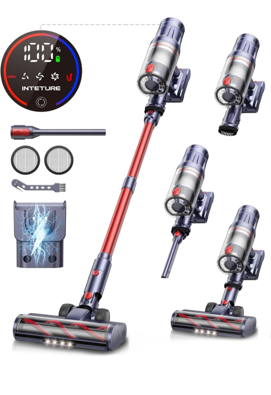 INTURE Cordless Stick Vacuum Cleaner