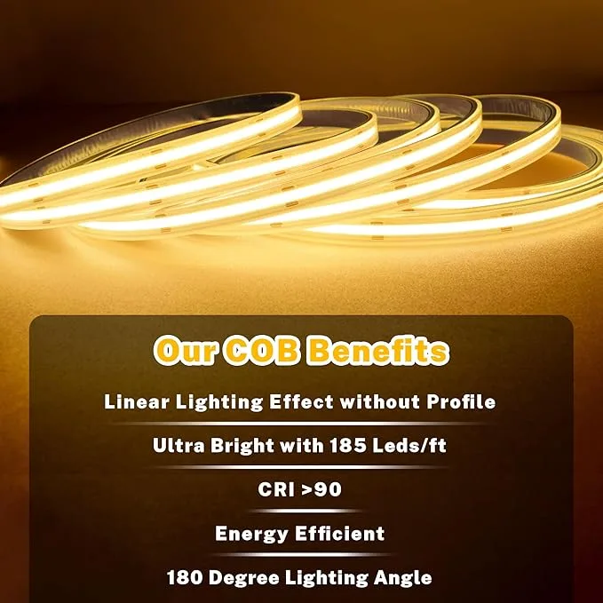 Smart LED Light Strip - Dimmable, Voice Control, App Control 💚 image indicator(2)