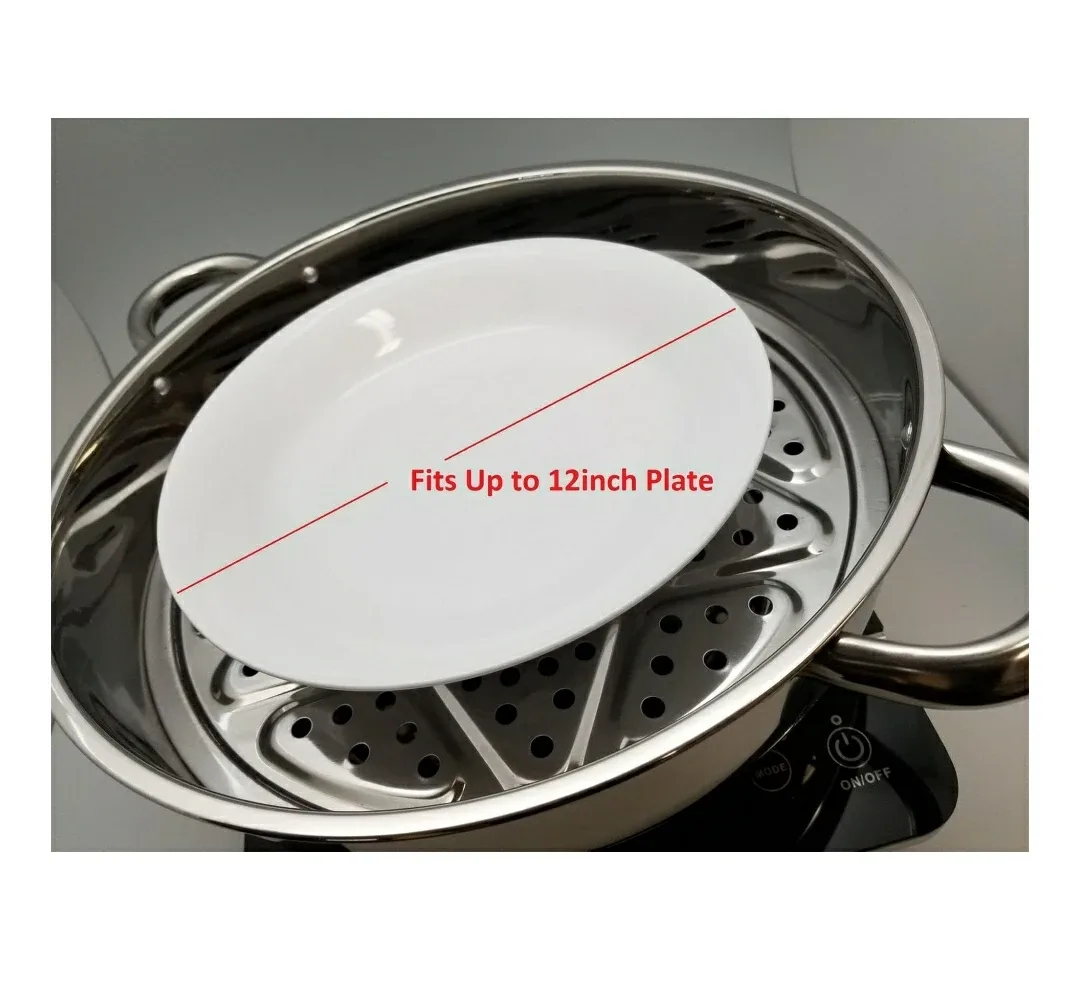 💚 GUC Steamer 34cm Stainless Steel 💚 image indicator(3)