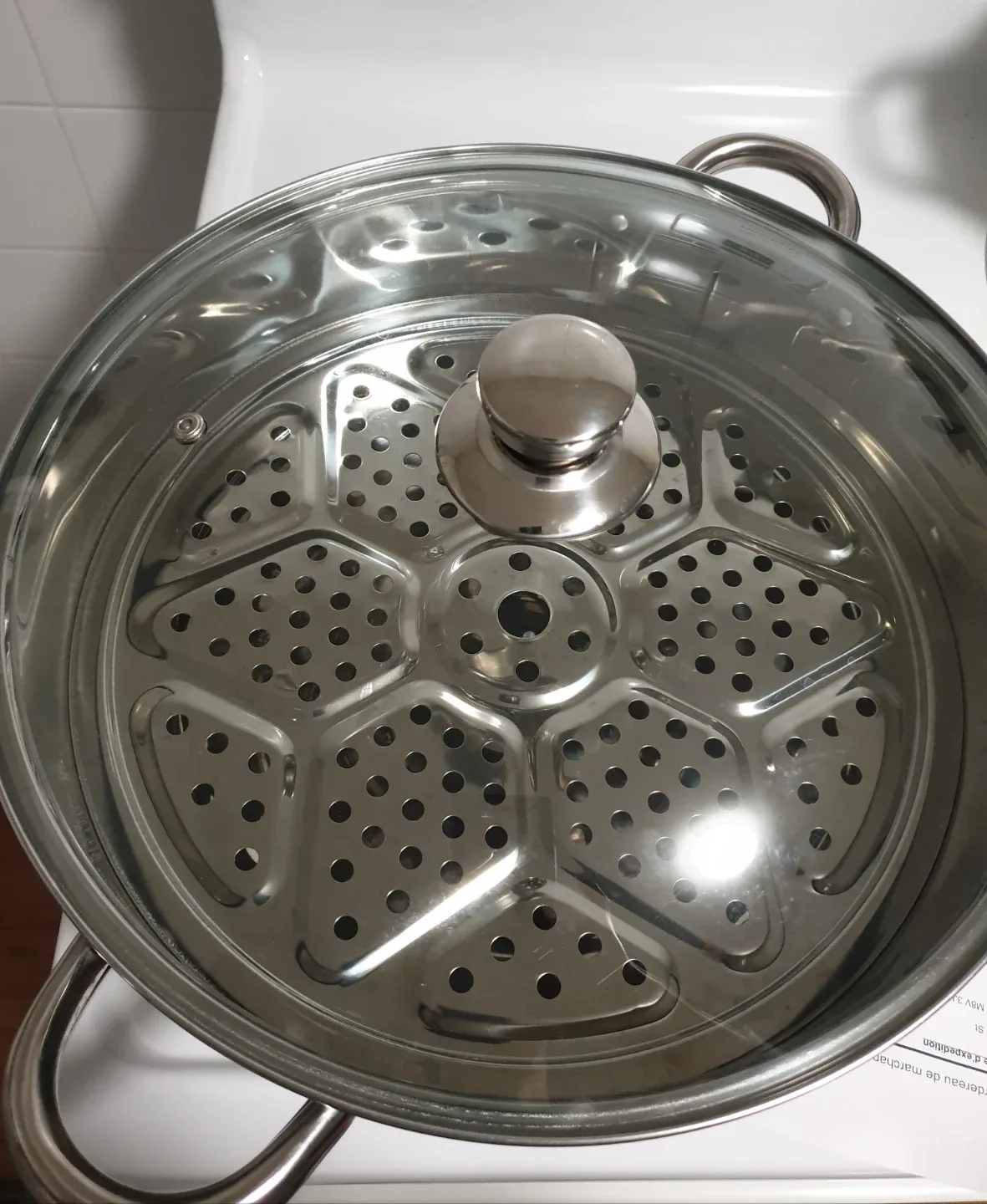 💚 GUC Steamer 34cm Stainless Steel 💚 image indicator(8)