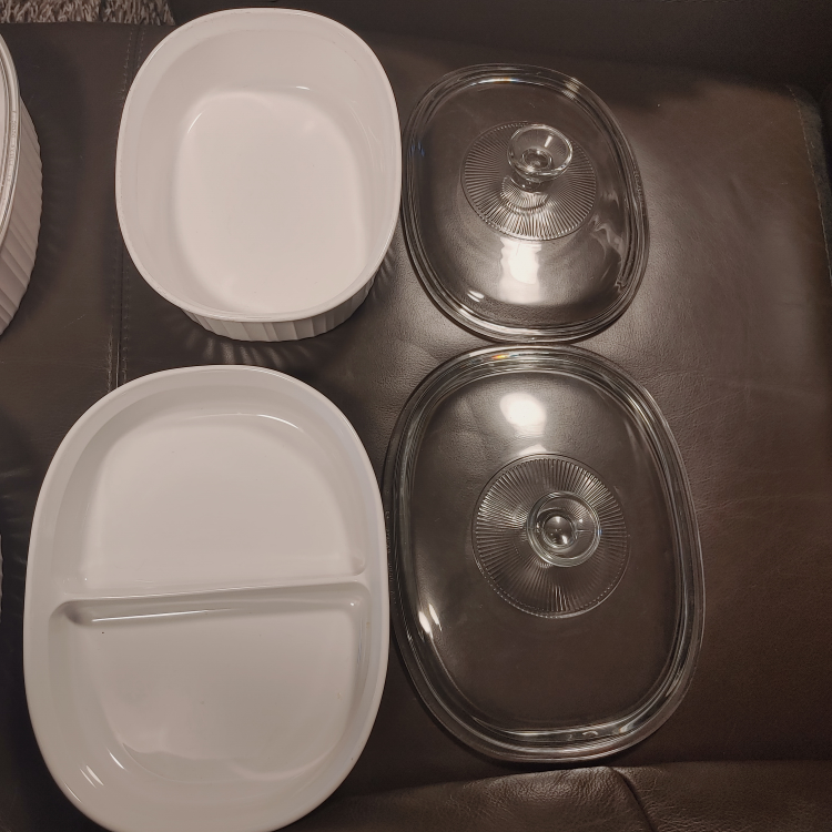 Corning Bakeware Set - 4 Dishes with Lids - photo 2