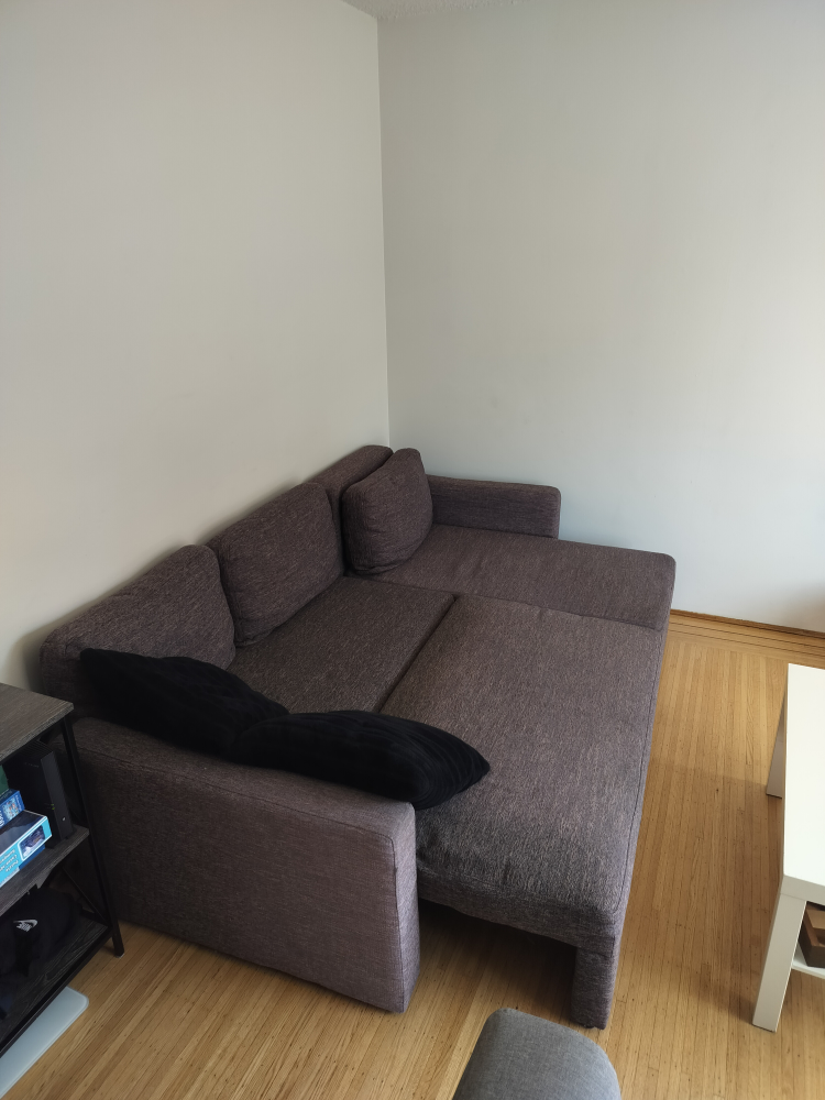 Purple Sectional Sofa - photo 4
