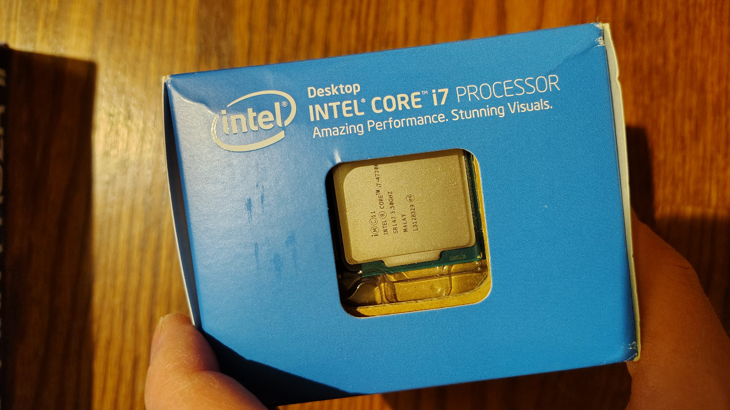 Brand new sealed Intel Core i7-4770K LGA1150 Desktop Processor - photo 2