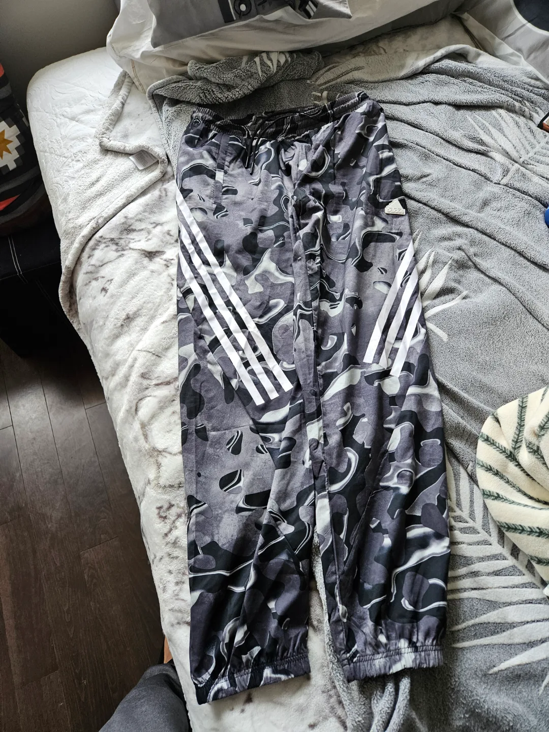 Adidas Tracksuit, Size M, Grey Camo Print image indicator(2)
