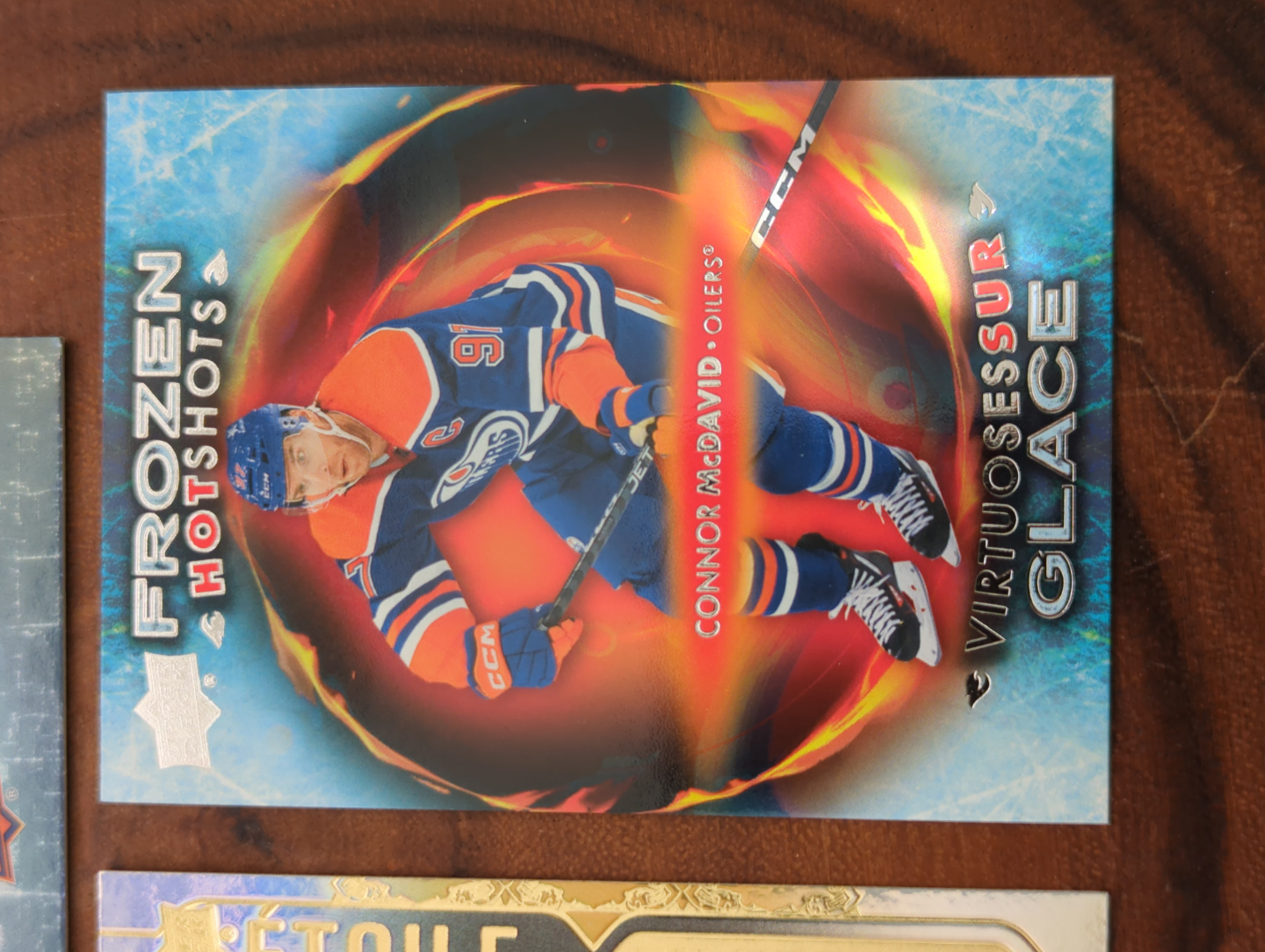 Connor McDavid Hockey Card Lot - 3 Cards - photo 4