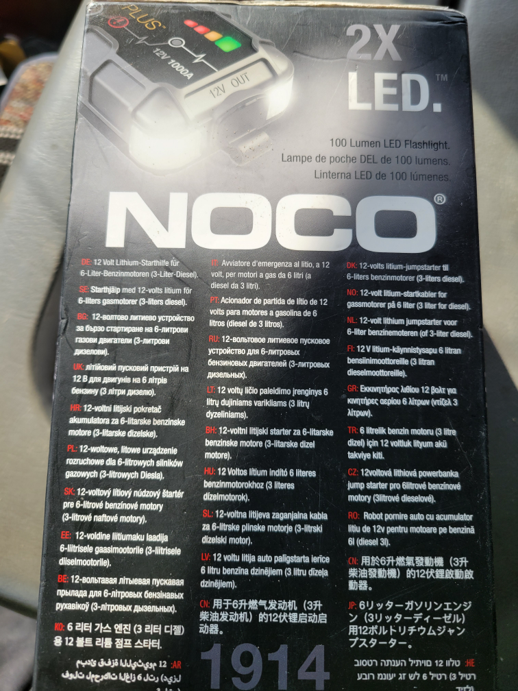 NOCO Boost Plus GB40 UltraSafe Jump Starter 12V 1000A - photo 3