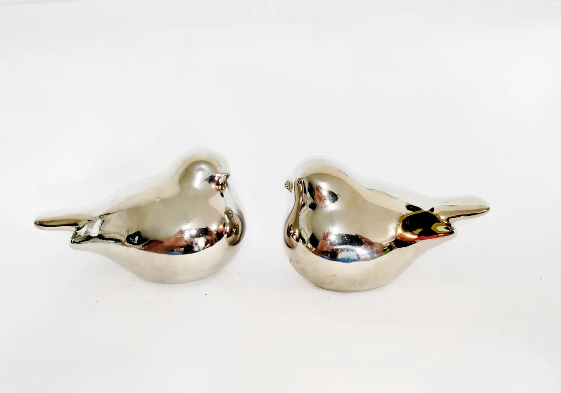 Tall Dark Blue Glass Vase & decor image indicator(10)