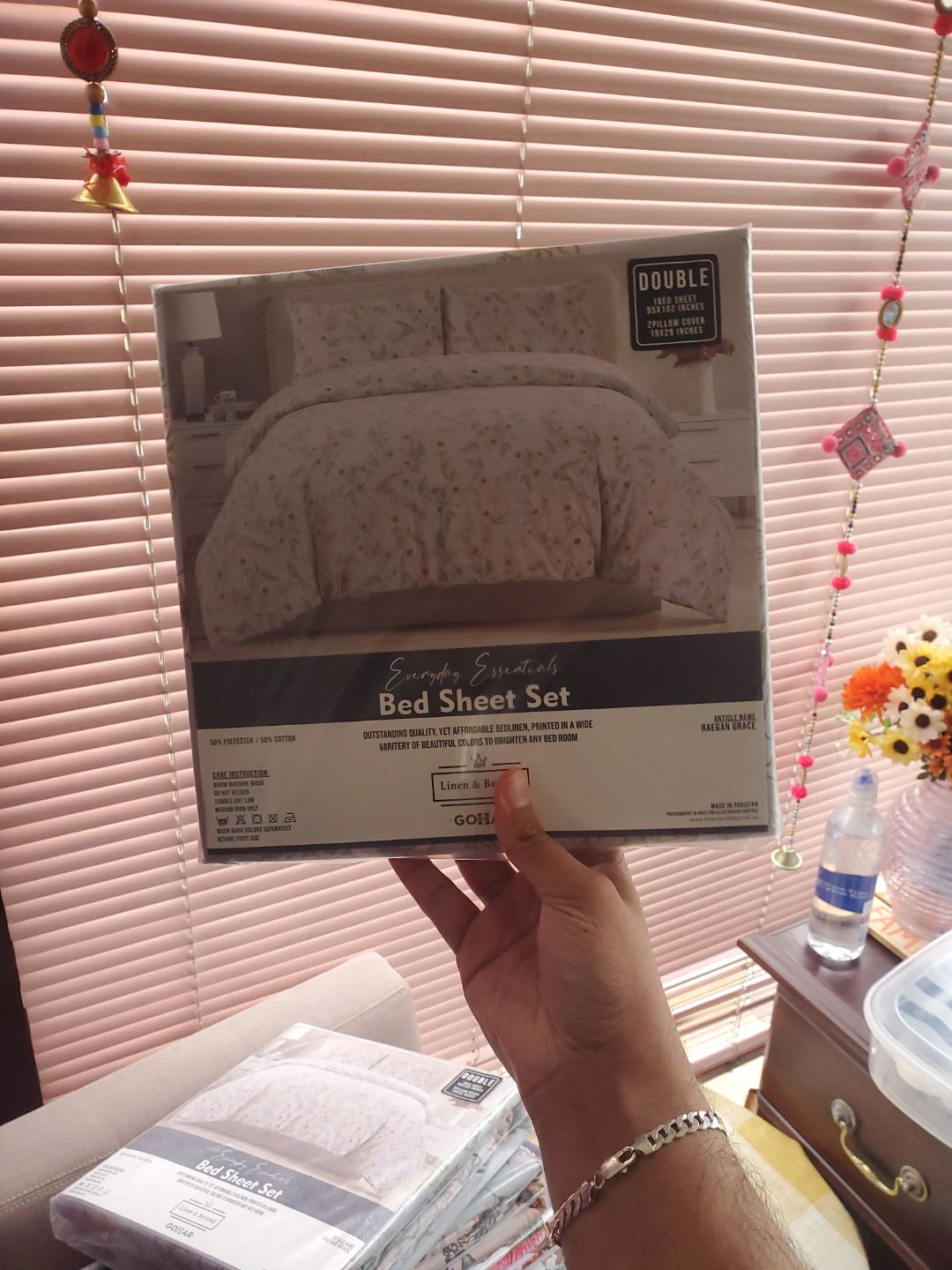 King Floral Bed Sheet Set - Linen & Beyond