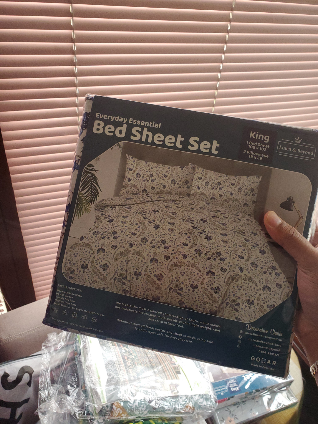 King Floral Bed Sheet Set - Linen & Beyond - photo 5