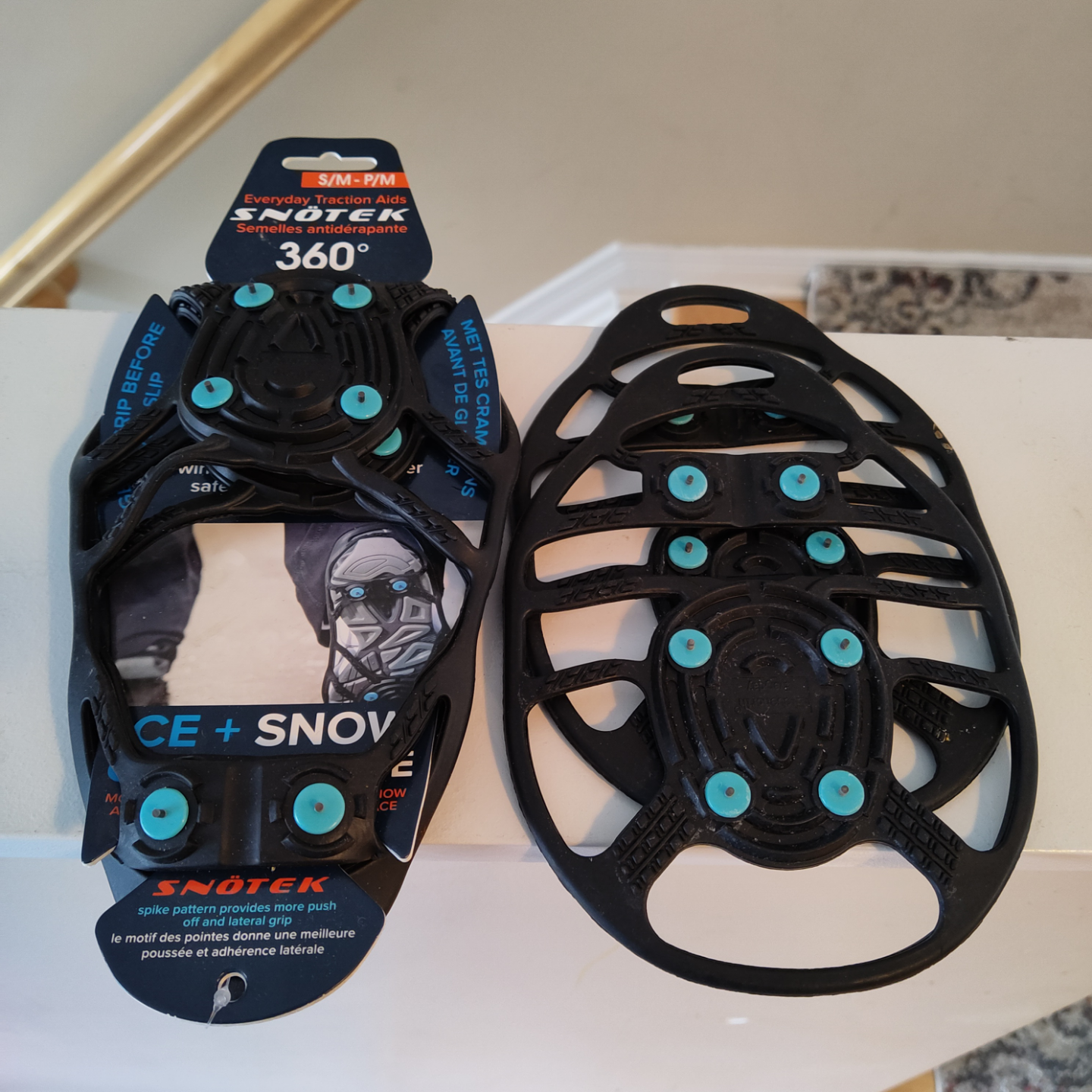 Snötek 360° Ice and Snow Grips - Size Small/Medium💚