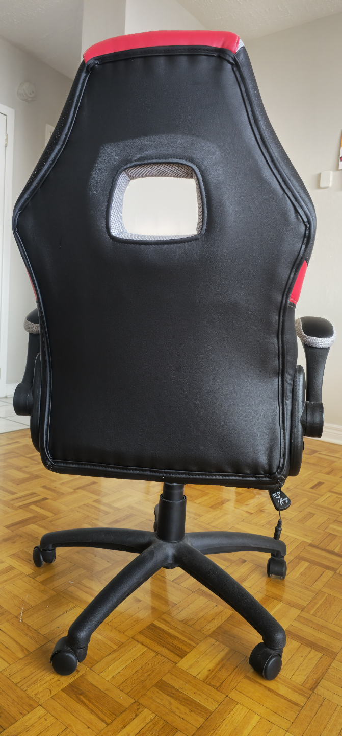 Gaming Chair with Bluetooth - Red and Black - photo 2
