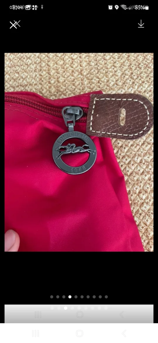 Authentic Longchamp XL travel bag image indicator(3)