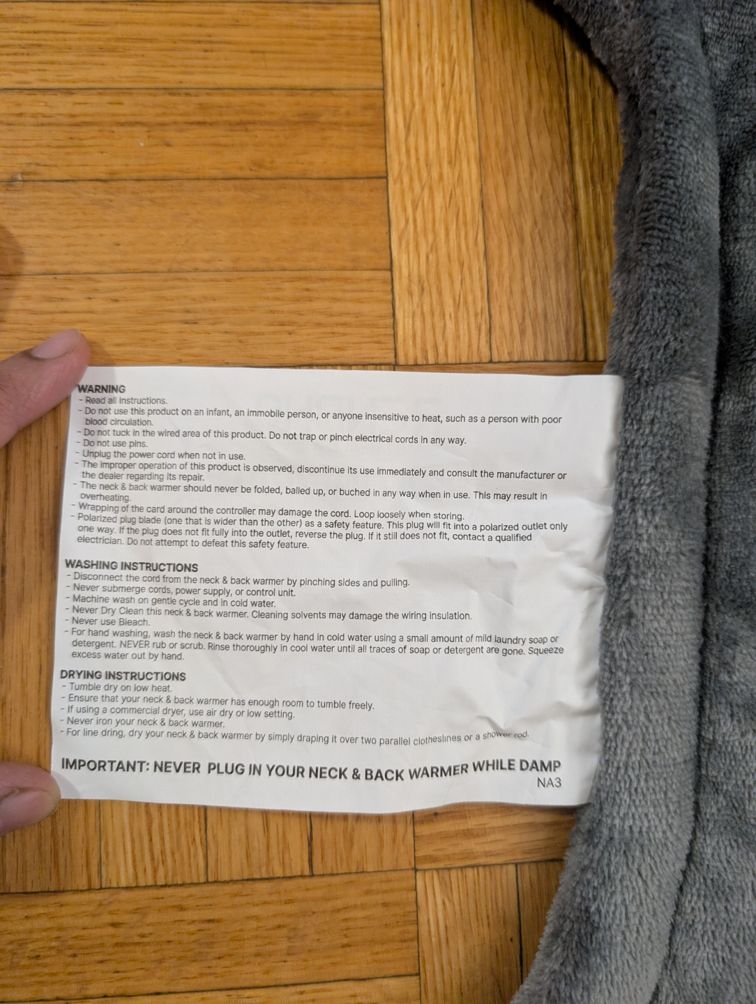 Renpho Heating Pad - Neck & Back Warmer - photo 4