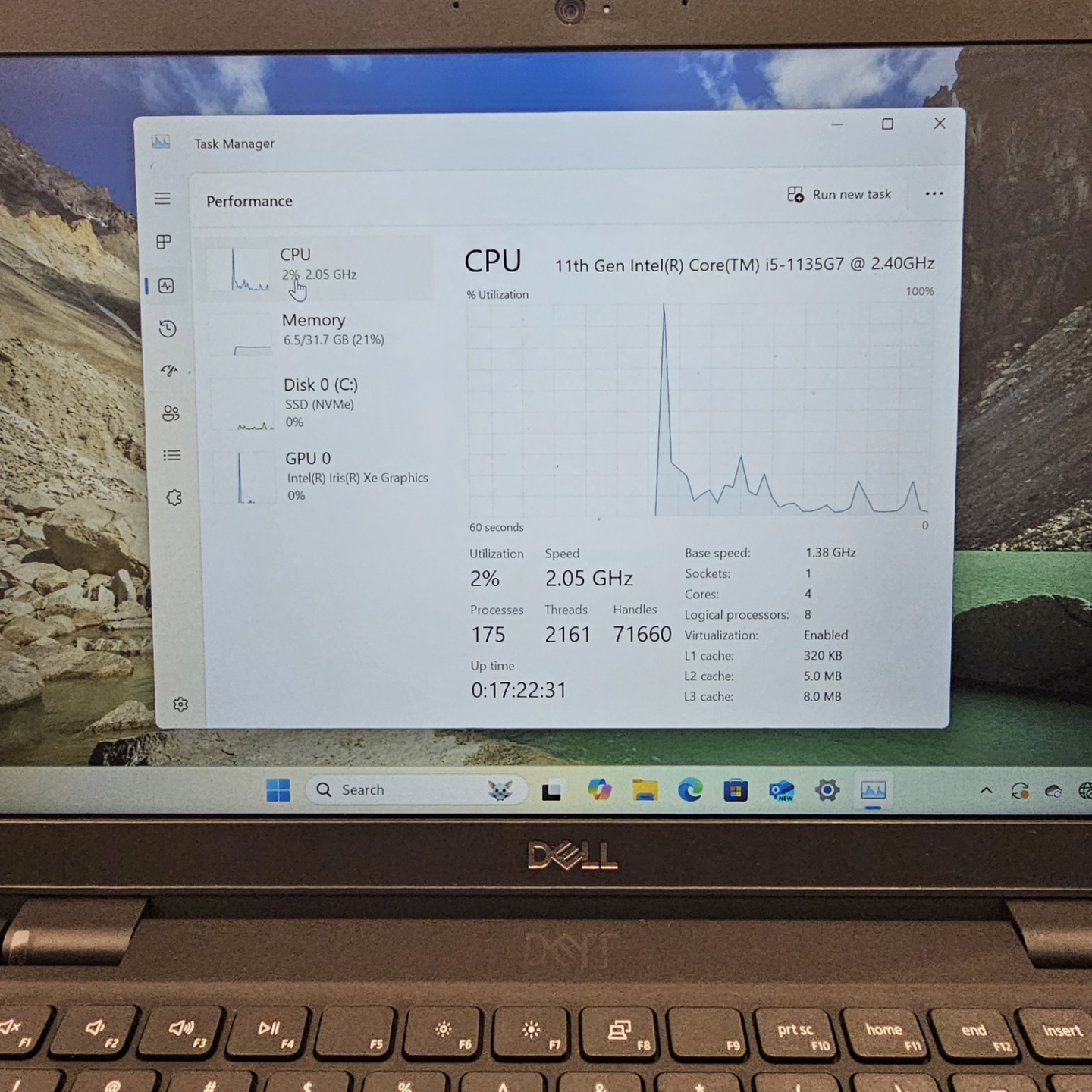 2022, 32gb, 512gb, Dell Laptop - Win 11 Pro - 11th Gen i5 - photo 5