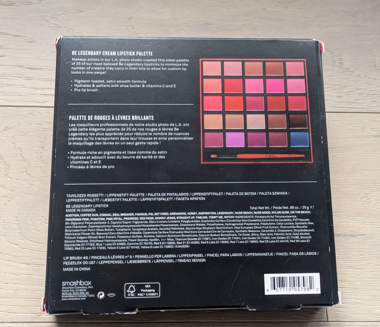 Smashbox Be Legendary Cream Lipstick Palette - photo 2