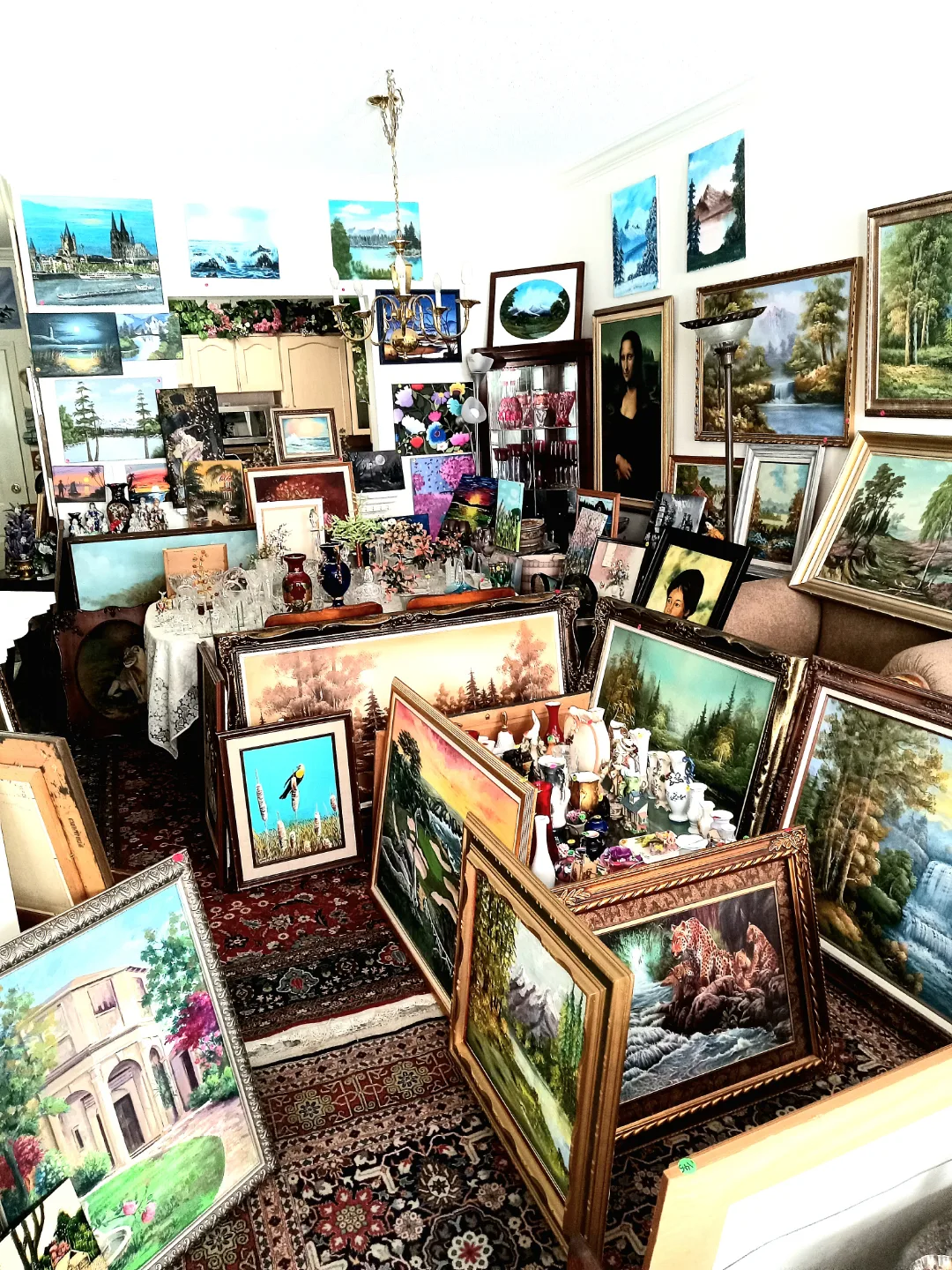 95 vintage and antique oil paintings on sale at $20 and up. image indicator(3)