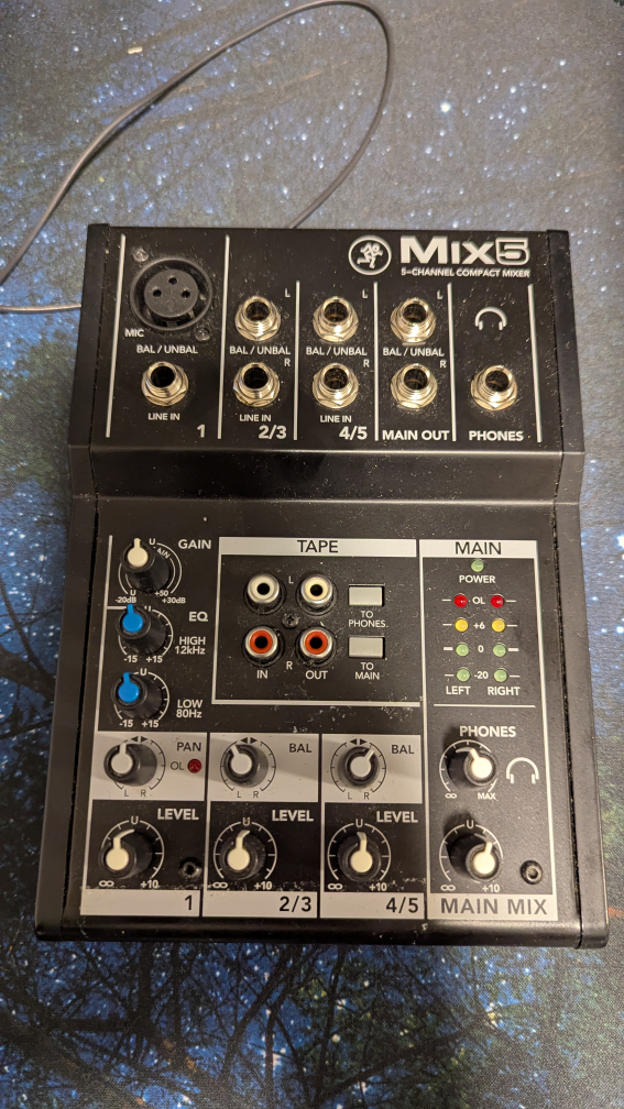 Mix5 5-Channel Compact Mixer - photo 2