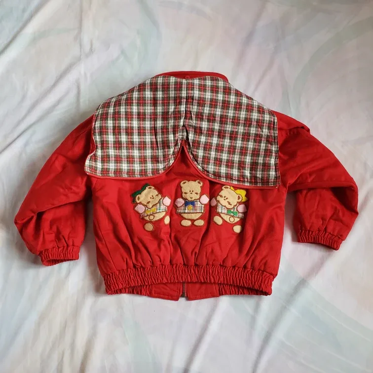 Vintage Red Toddler Jacket image indicator(3)