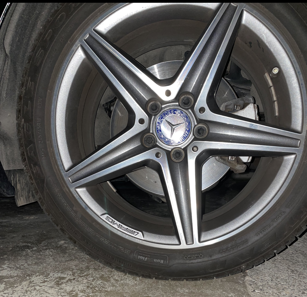 Set of 4 All Season Pirelli Tires with Rims
