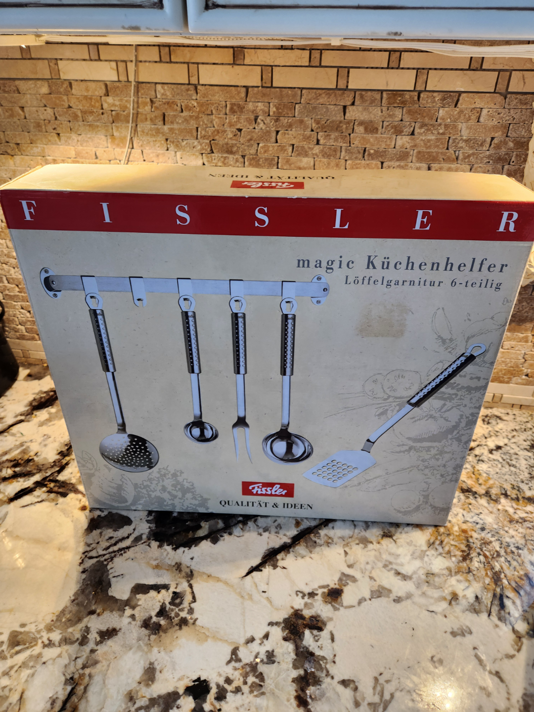 Fissler Magic Kitchen Helper 6-Piece Utensil Set - New in Box - photo 4