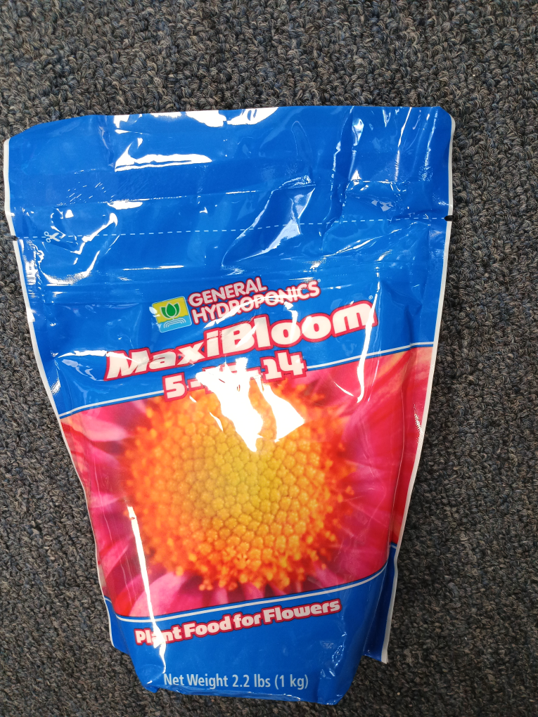 💚General Hydroponics MaxiBloom Plant Food 5-15-14