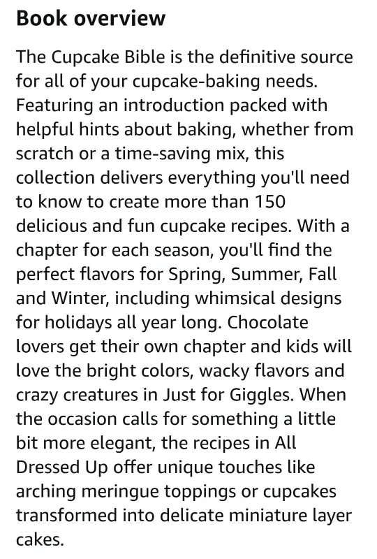 The Cupcake Bible Cookbook - 150+ Recipes 💚 image indicator(7)