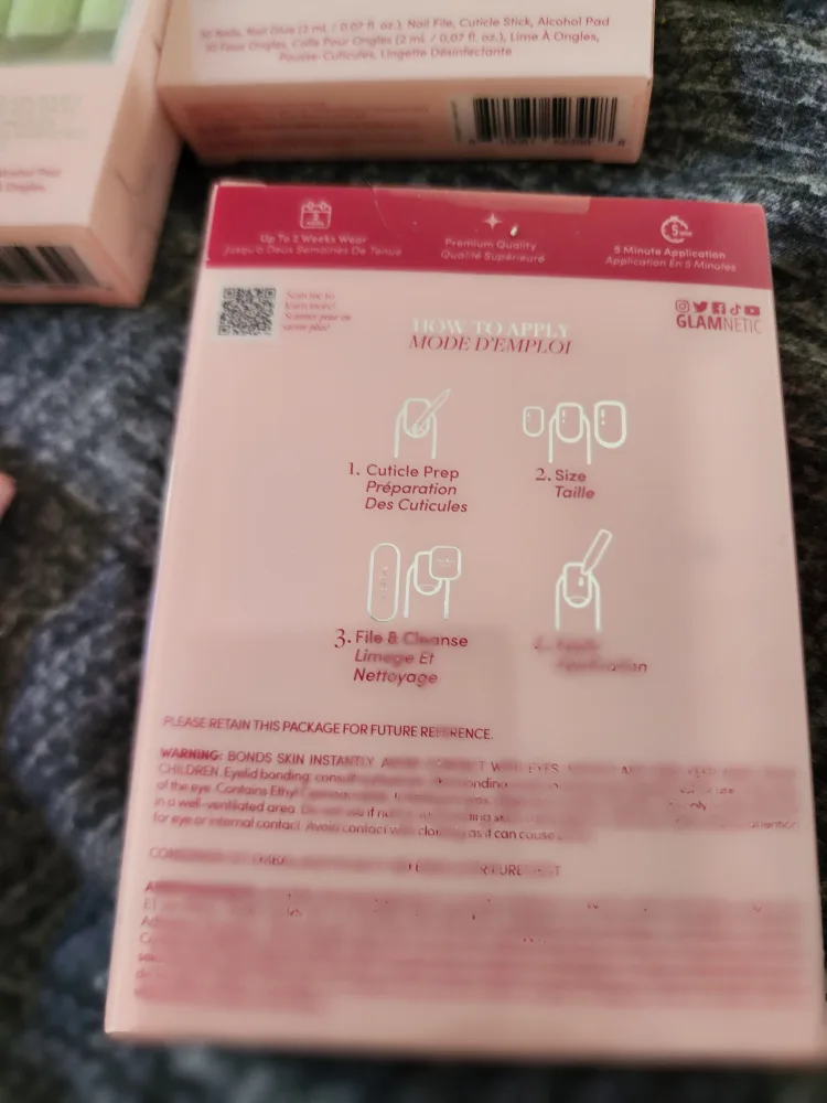 Glamnetic Press-on Nails - Bundle of 6 Boxes  💚 image indicator(3)