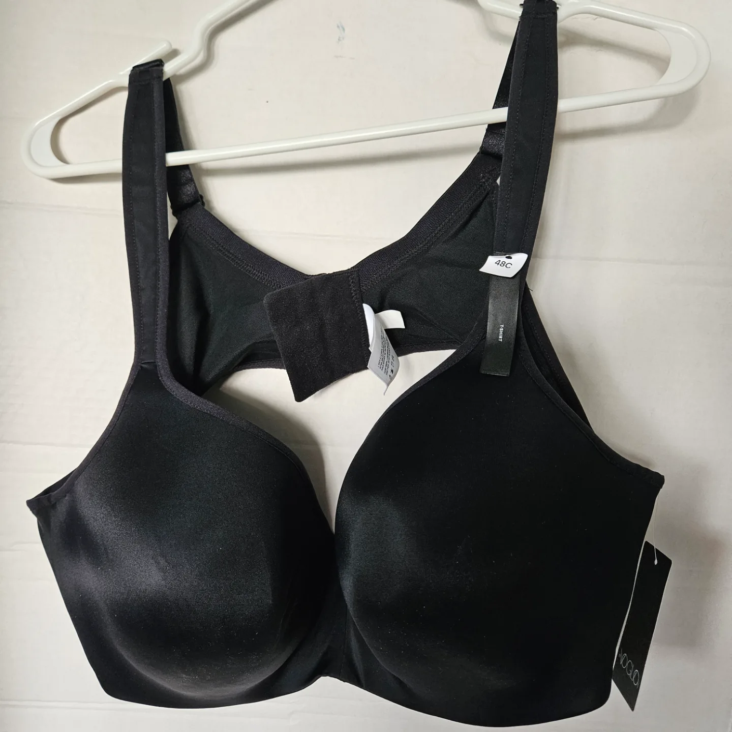 Voglo Underwire 48CFull Coverage Bra Adjustable Wide Straps, NWT thumbnail