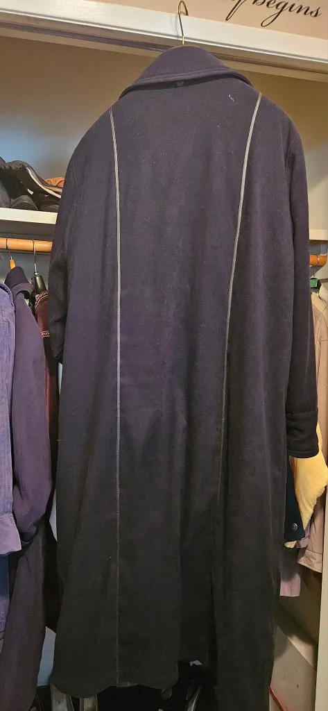 Addition Elle Women's Long Black Coat - Size 18 image indicator(9)