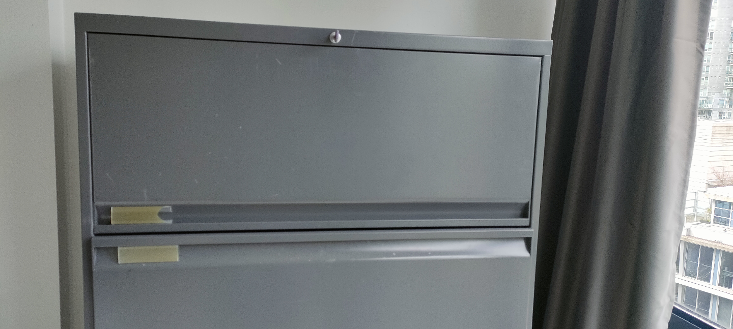 Five-Drawer Metal Filing Cabinet - photo 4