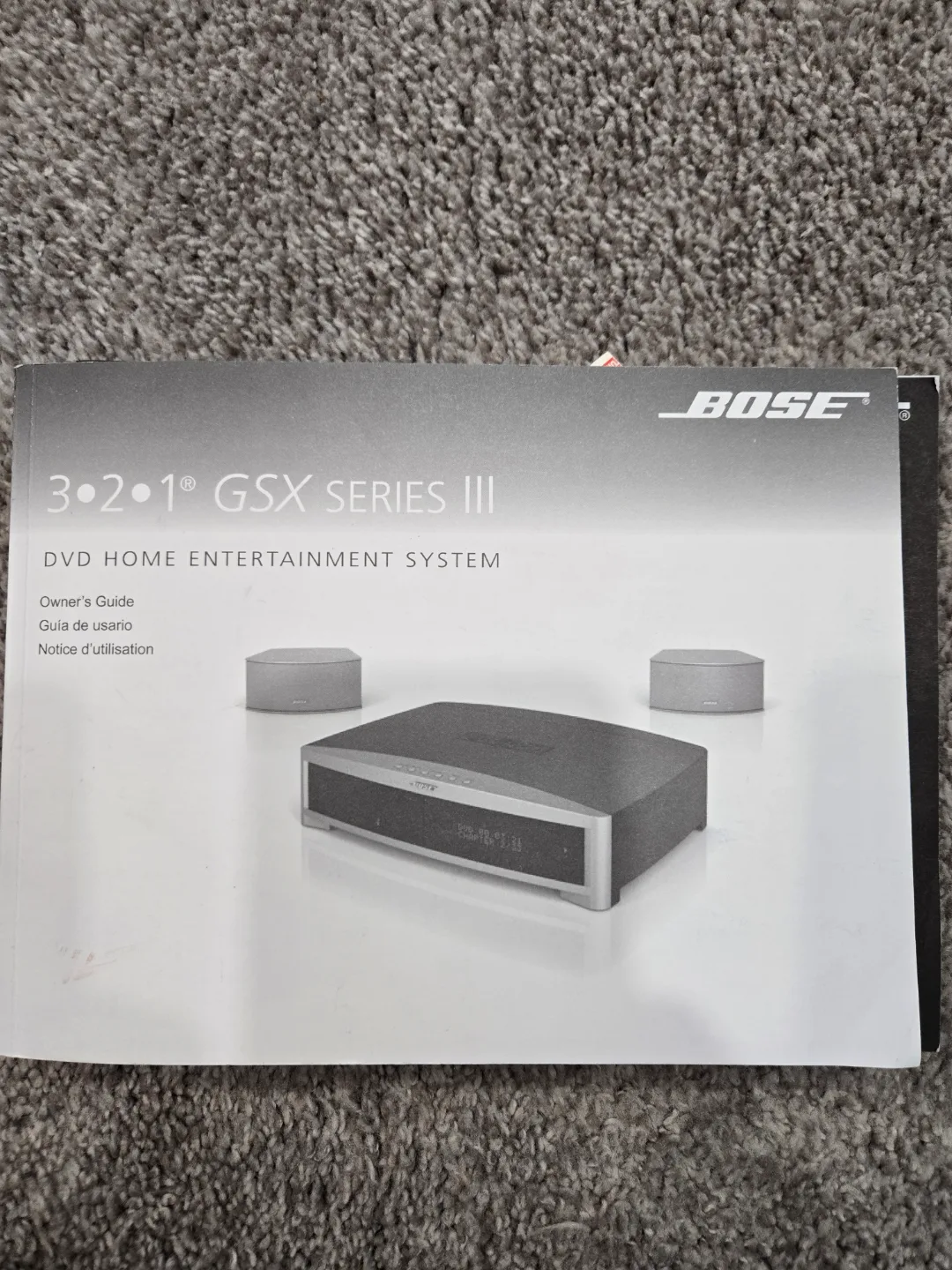 Bose 3-2-1 GSX Series III DVD Home Entertainment System